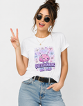 Overthinking In HD - Classic Crew Cotton T-Shirt for Women