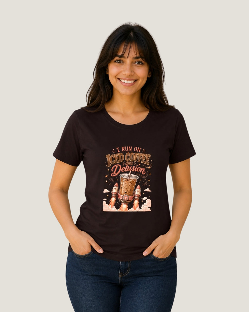 I Run On Iced Coffee And Delusion