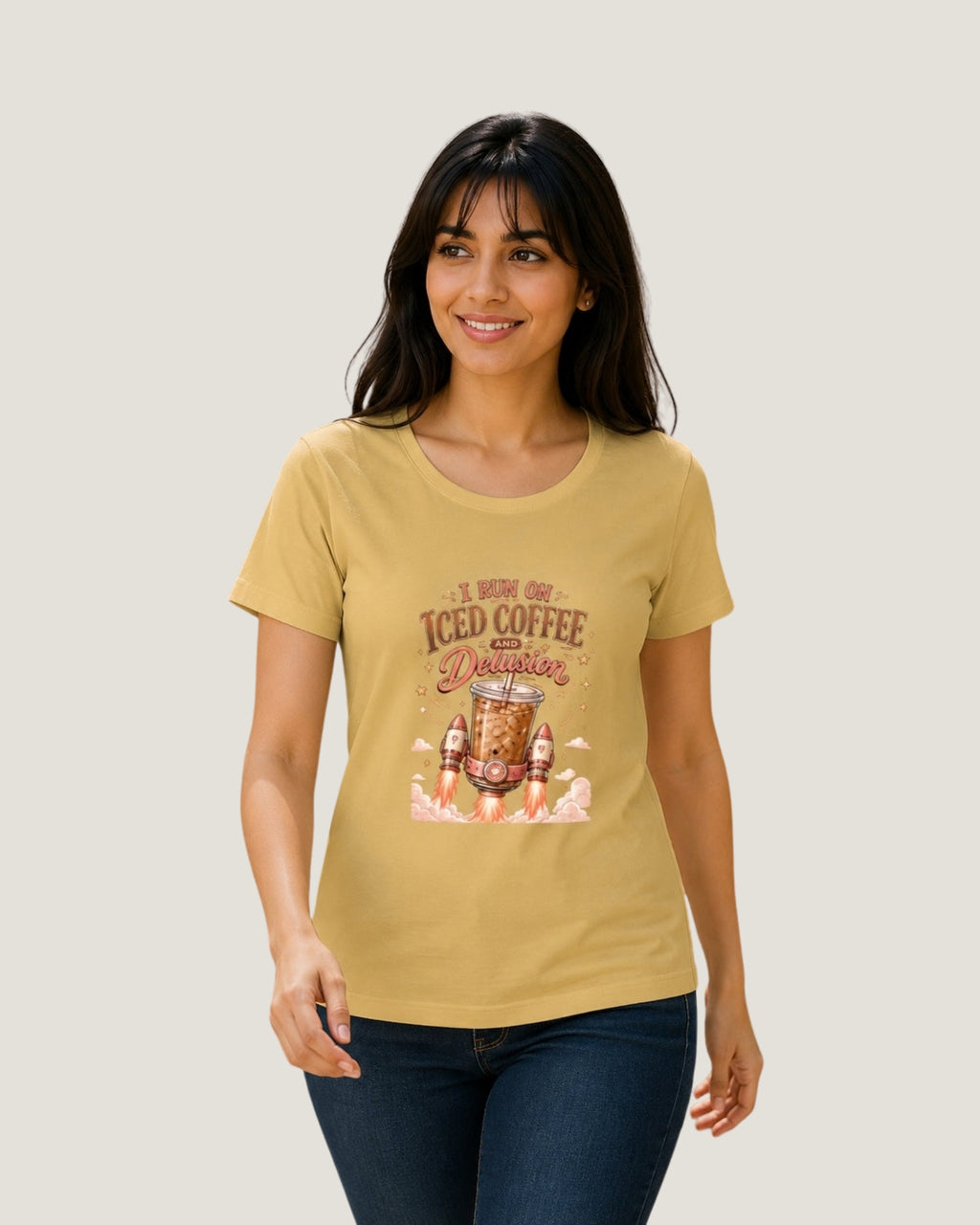 I Run On Iced Coffee And Delusion