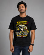 Caution: May Start a New Hobby T-Shirt | Cotton Printed Men's T-Shirt