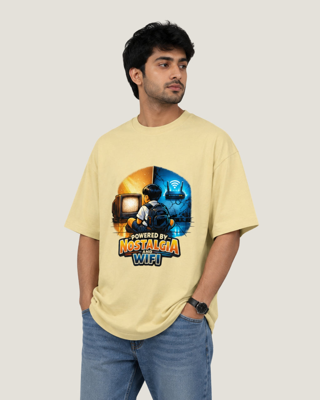 Powered By Nostalgia And WiFi (Men)