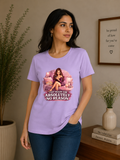 Romanticized Homebody Lifestyle Tee - Classic Crew Cotton T-Shirt for Women