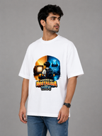 Powered By Nostalgia and WIFI - Classic Crew Oversized T-Shirt