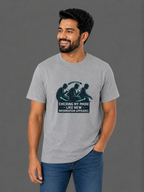 Checking My Phone Like New Information Appeared | Relatable Printed Women's Regular Fit Cotton T-Shirt | Printed Nonsense