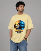 Powered By Nostalgia and WIFI - Classic Crew Oversized T-Shirt
