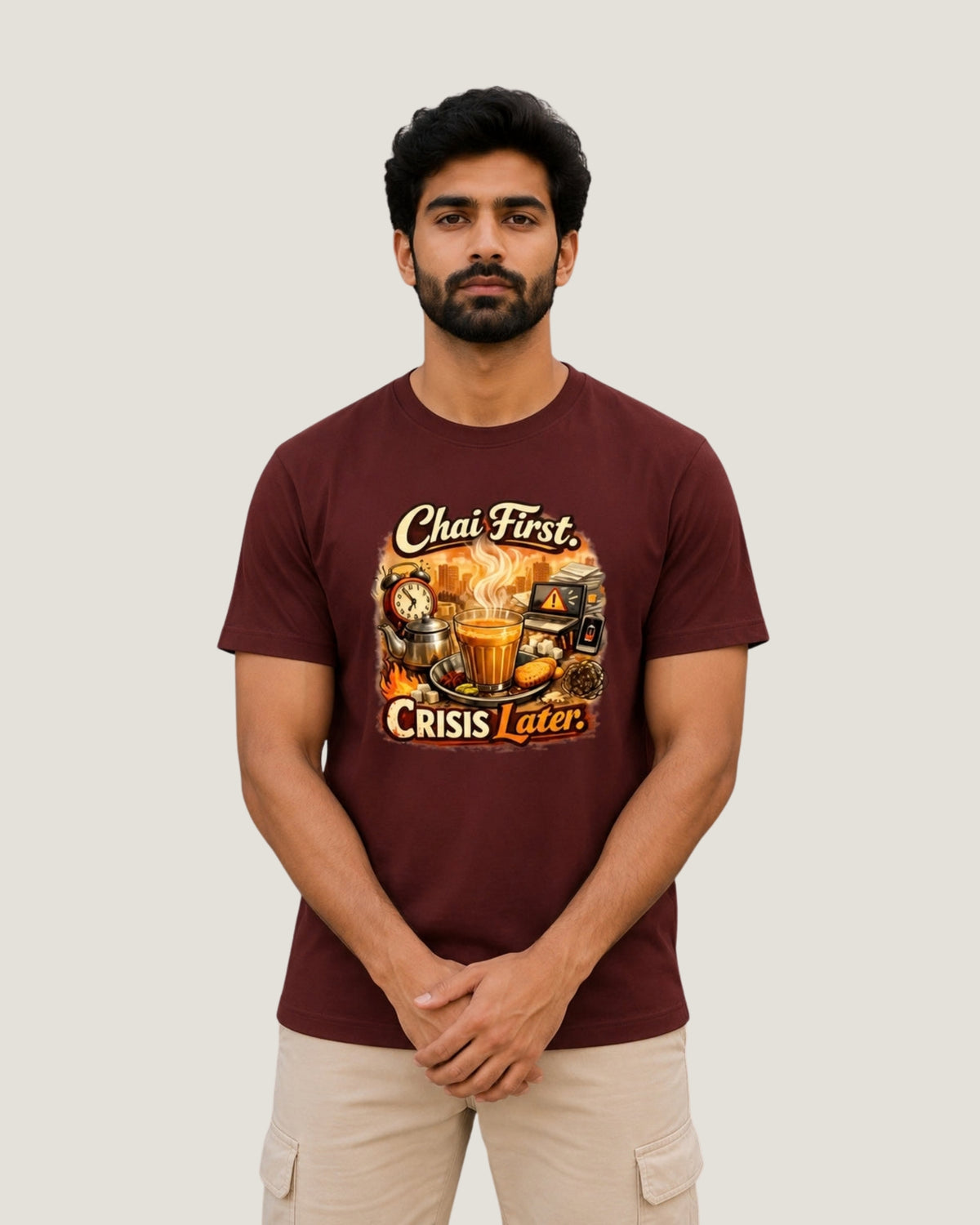 Chai First, Crisis Later
