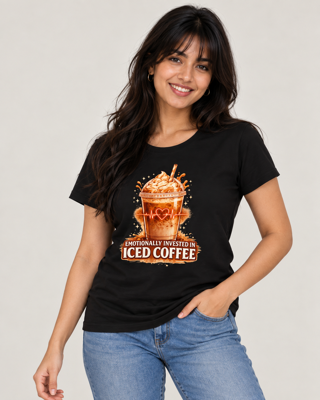 Emotionally Invested In Iced Coffee