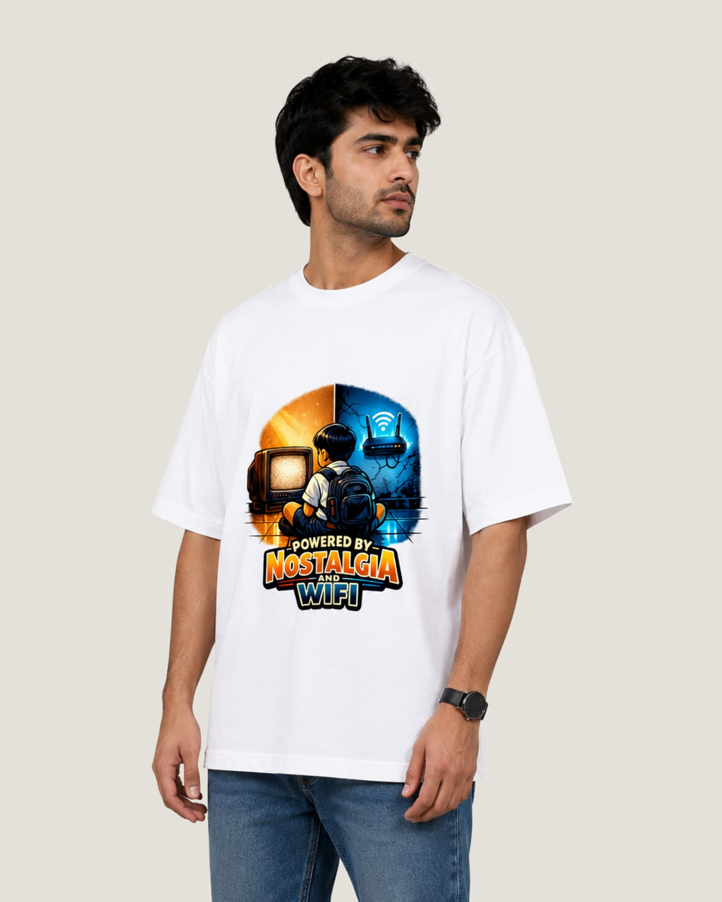 Powered By Nostalgia And WiFi (Men)