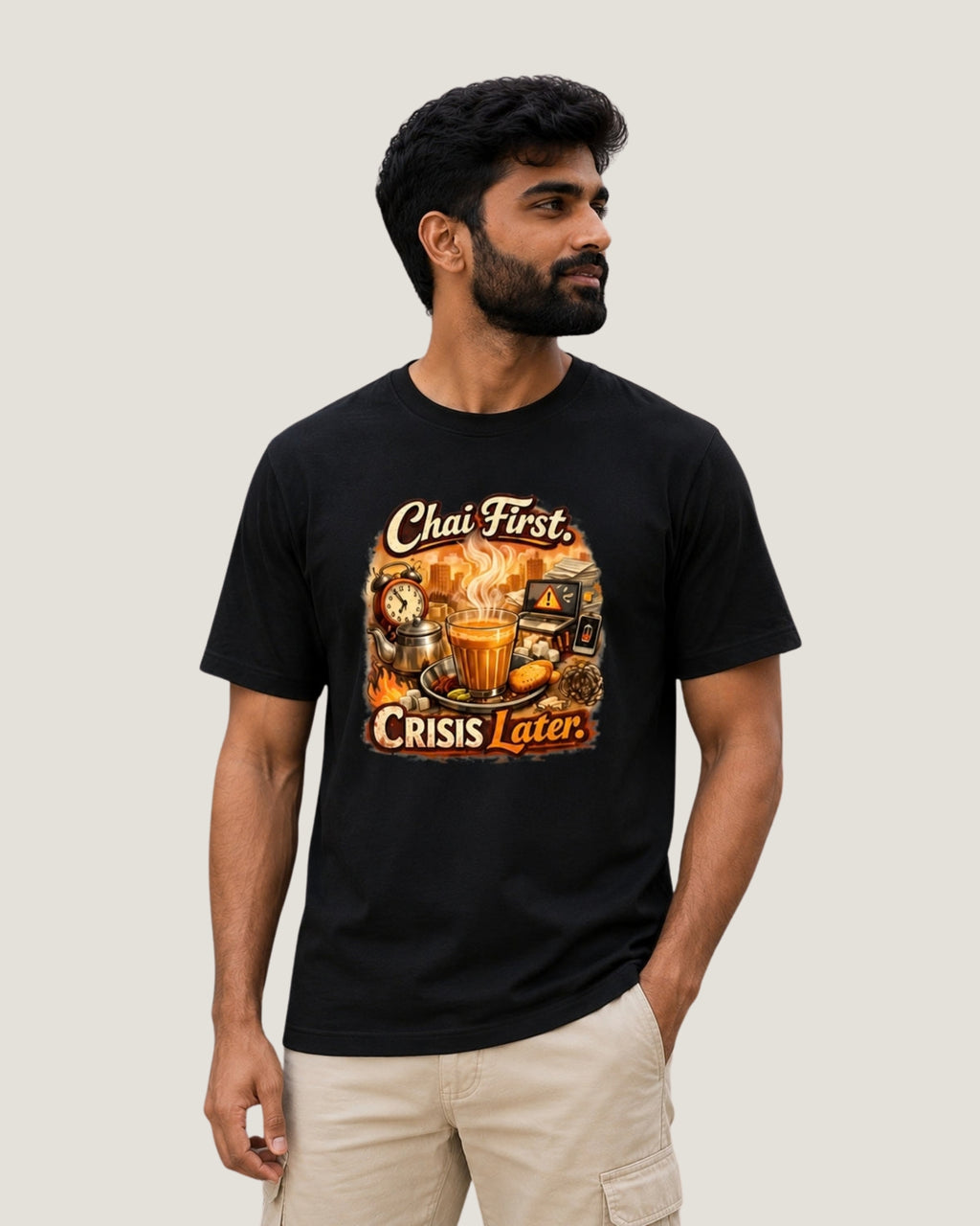 Chai First, Crisis Later