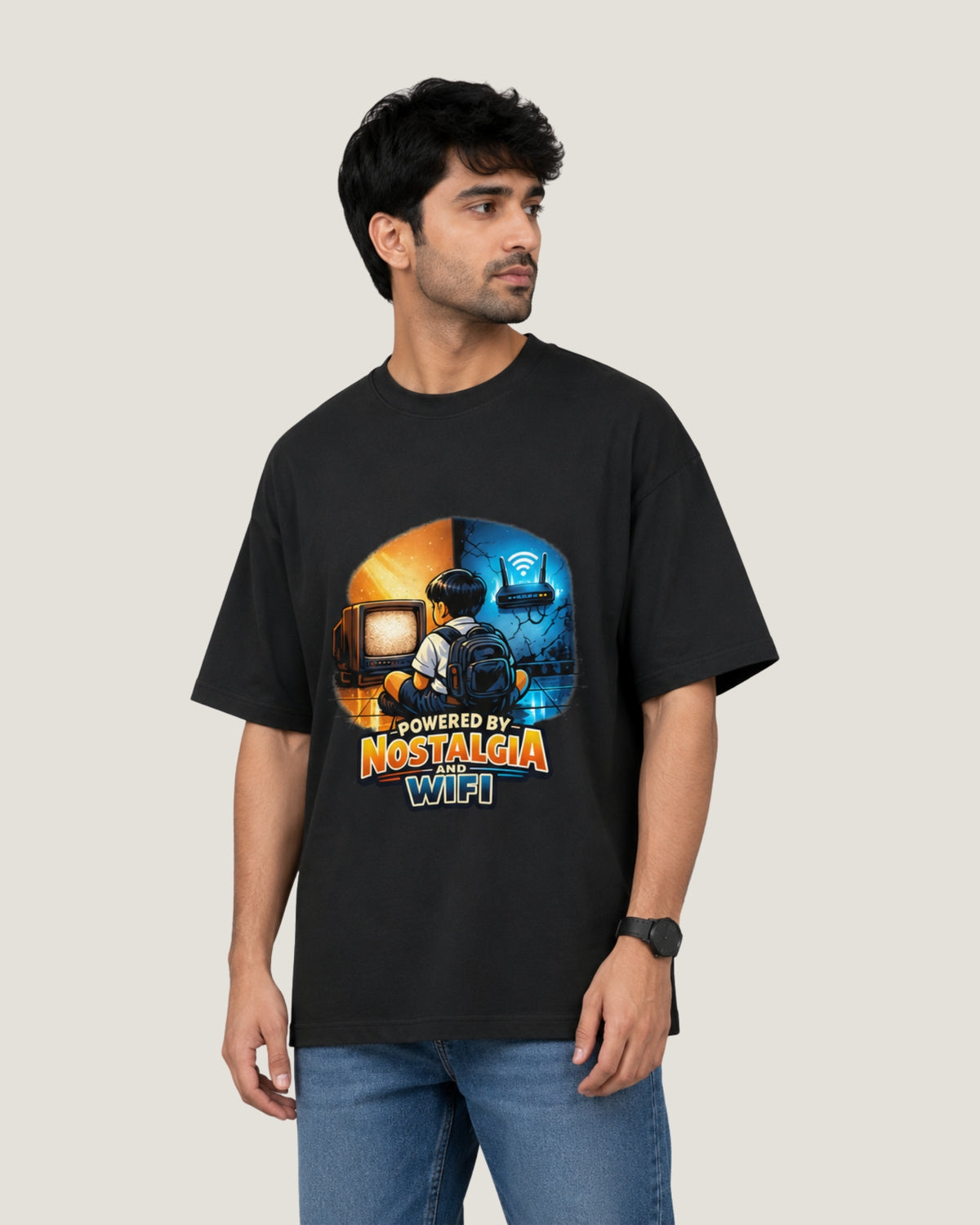 Powered By Nostalgia And WiFi (Men)