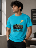 I Had Plans Then I Sat Down – Funny Lazy Mood Graphic T-Shirt