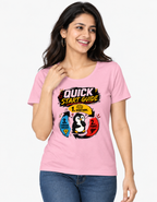 Quick Start Guide Graphic T-Shirt – Funny Penguin Cotton T-shirt