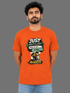 Just 5 Minutes Away... Always | Relatable Printed Men's Regular Fit Cotton T-Shirt | Printed Nonsense