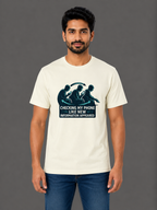 Checking My Phone Like New Information Appeared | Relatable Printed Women's Regular Fit Cotton T-Shirt | Printed Nonsense