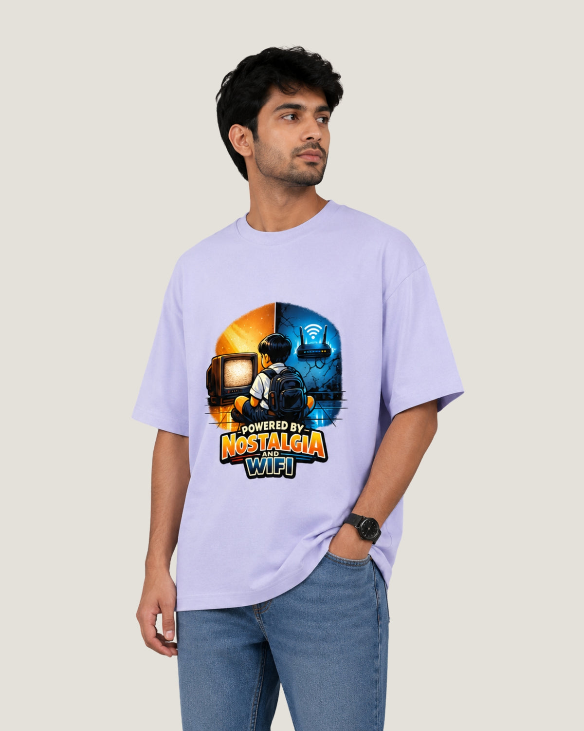 Powered By Nostalgia And WiFi (Men)