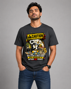 Caution: May Start a New Hobby T-Shirt | Cotton Printed Men's T-Shirt