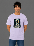 I Opened The Fridge For Emotional Support | Relatable Printed Men's Classic Crew Cotton T-Shirt | Printed Nonsense