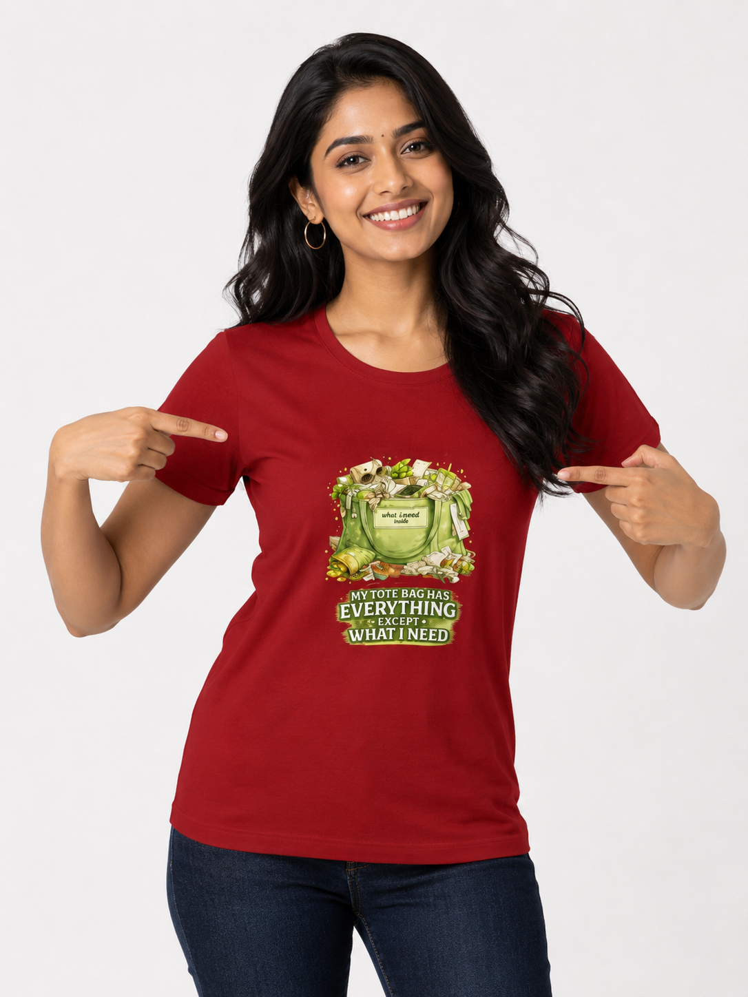 My Tote Bag Has Everything Except What I Need - Classic Crew Cotton T-Shirt for Women