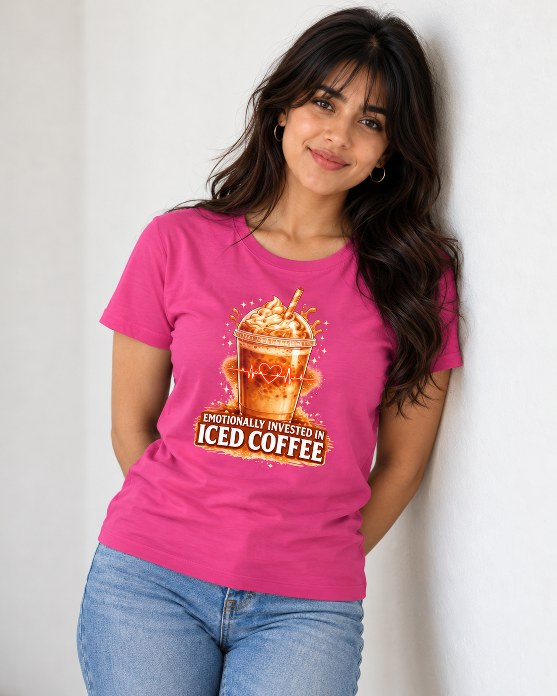 Emotionally Invested In Iced Coffee