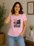 My Room Reflects My Emotional State - Classic Crew Cotton T-Shirt for Women