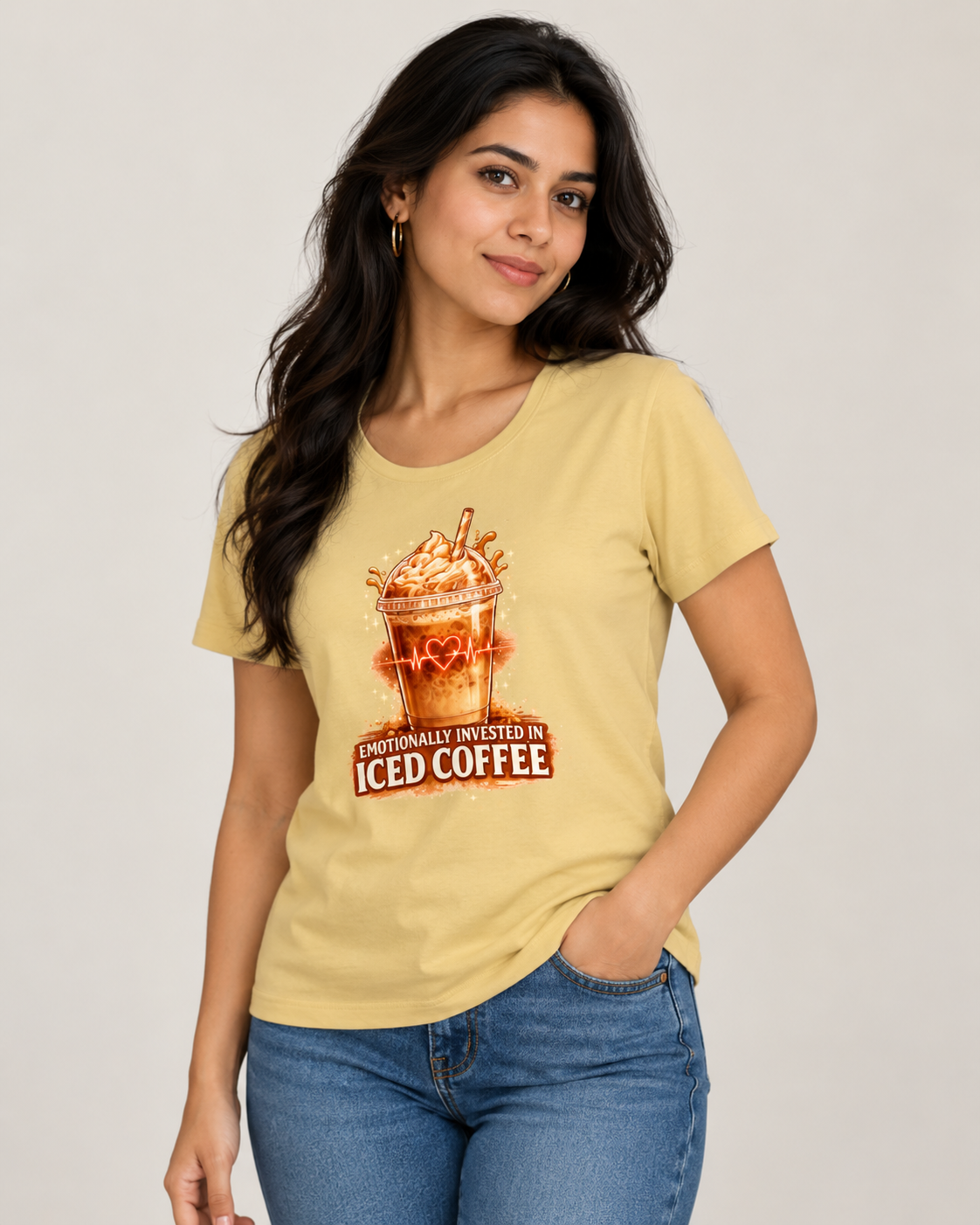Emotionally Invested In Iced Coffee