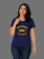 Still Reviewing the Footage | Relatable Printed Women's Regular Fit Cotton T-Shirt | Printed Nonsense