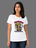 Pre-Stressed for Your Convenience | Relatable Printed Women's Regular Fit Cotton T-Shirt | Printed Nonsense
