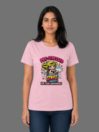 Pre-Stressed for Your Convenience | Relatable Printed Women's Regular Fit Cotton T-Shirt | Printed Nonsense